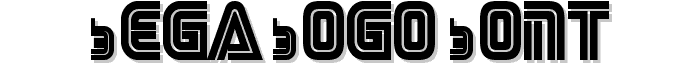 SEGA LOGO FONT font